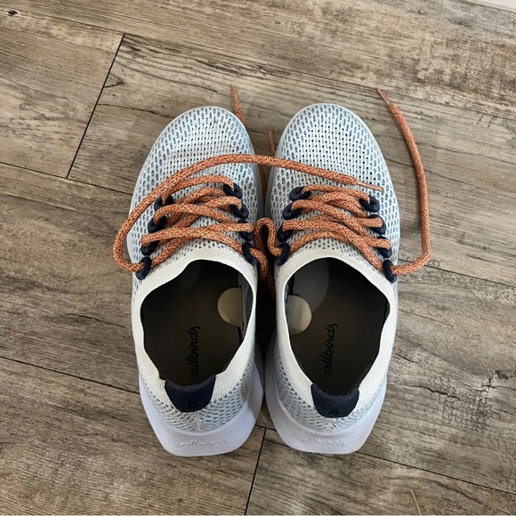 Women’s All Birds Tree Runner 1 Geyser (Light Blue Sole) Size- W7 - Picture 5 of 12